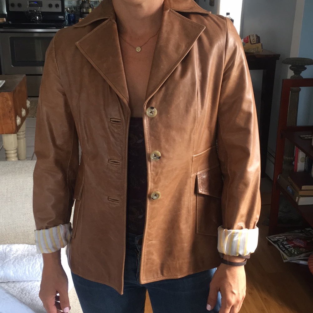 Never worn leather jacket